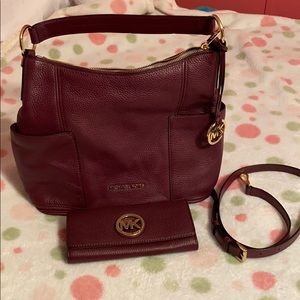 Michael Kors and matching wallet